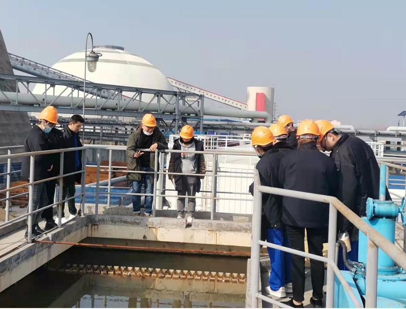 魯東環保對客戶進行反滲透日常維護、故障診斷技術培訓